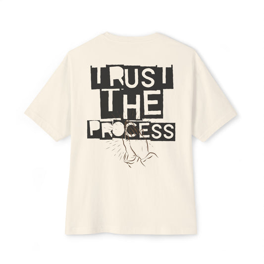 Trust The Process Oversized Boxy Tee