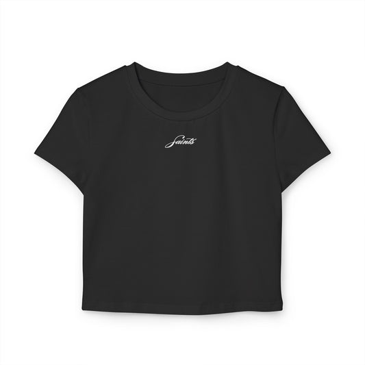 Women's Saints Baby Tee