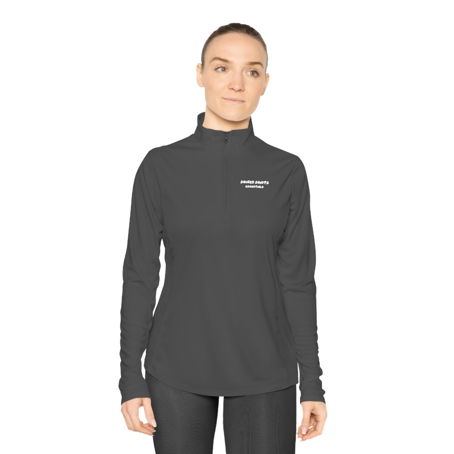 Ladies Quarter-Zip Pullover Essentials