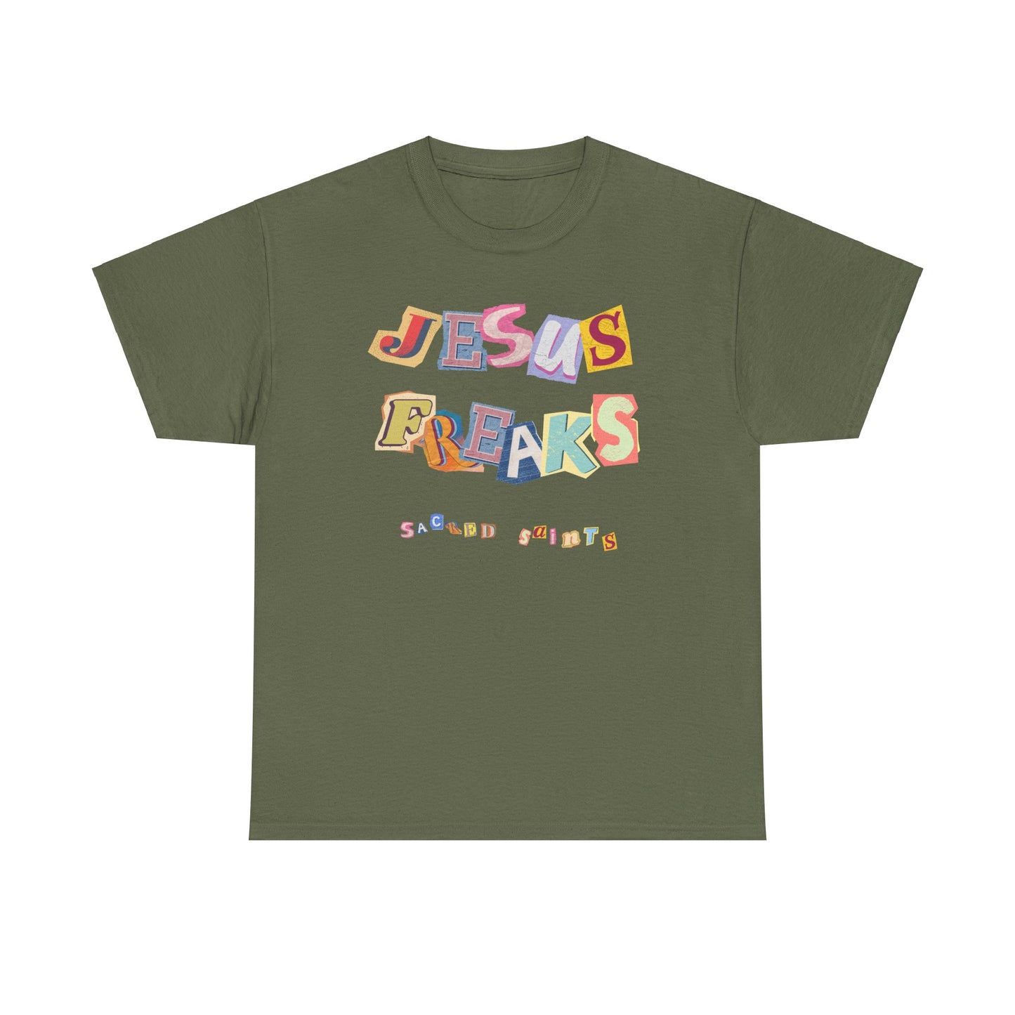 Jesus Freak Heavy Cotton Tee Express Delivery available