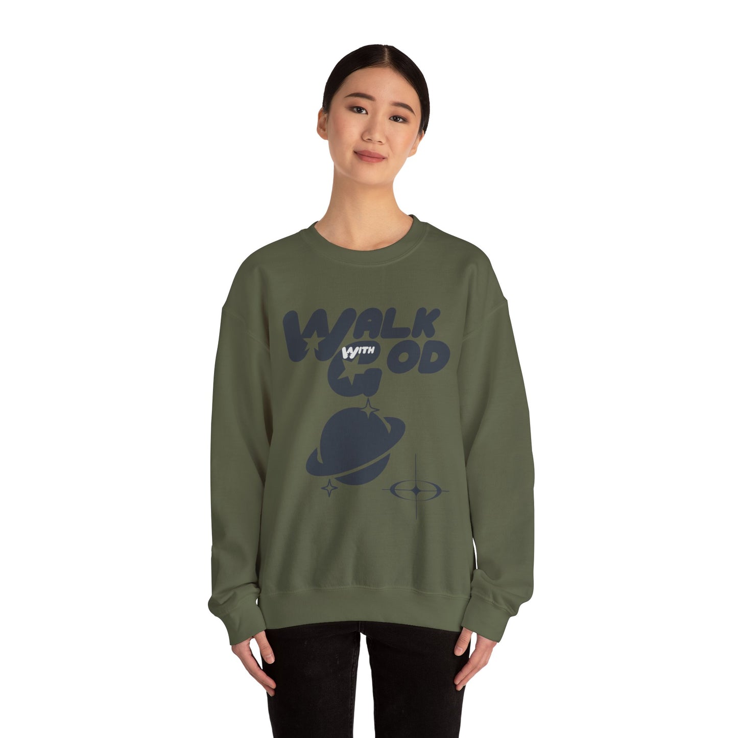 Walk With God Crewneck Sweatshirt