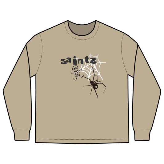 Saintz Heavy Faded Long Sleeve Tee