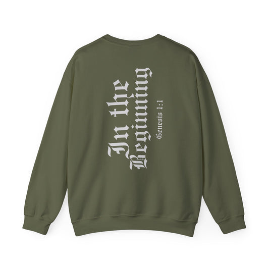 In The Beginning Sweatshirt